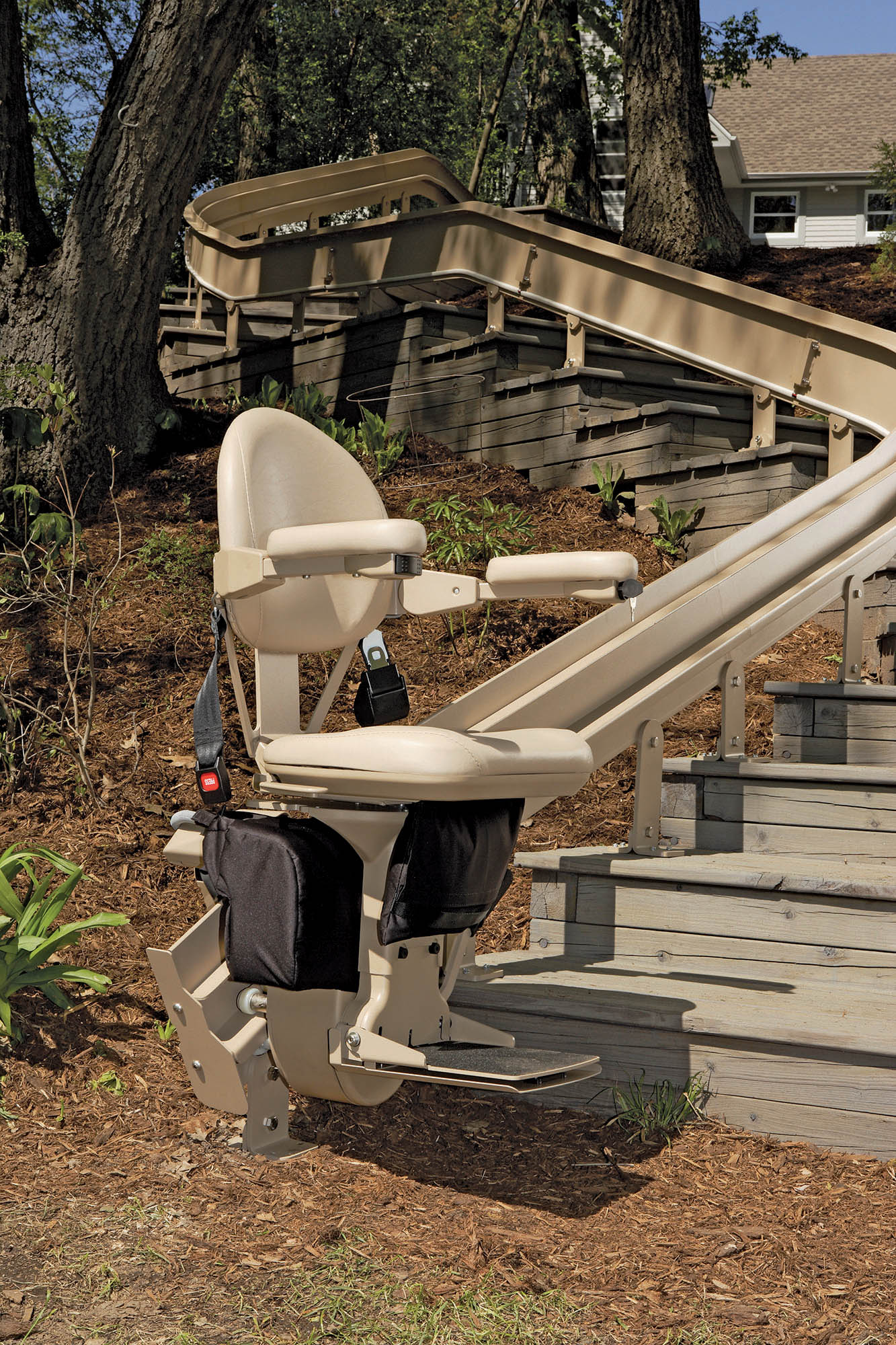 Elite Outdoor Curved stairlift