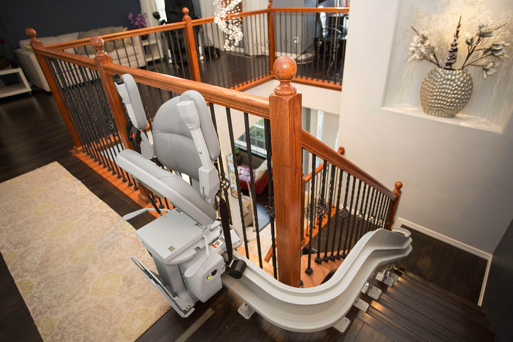 elite curved stairlift