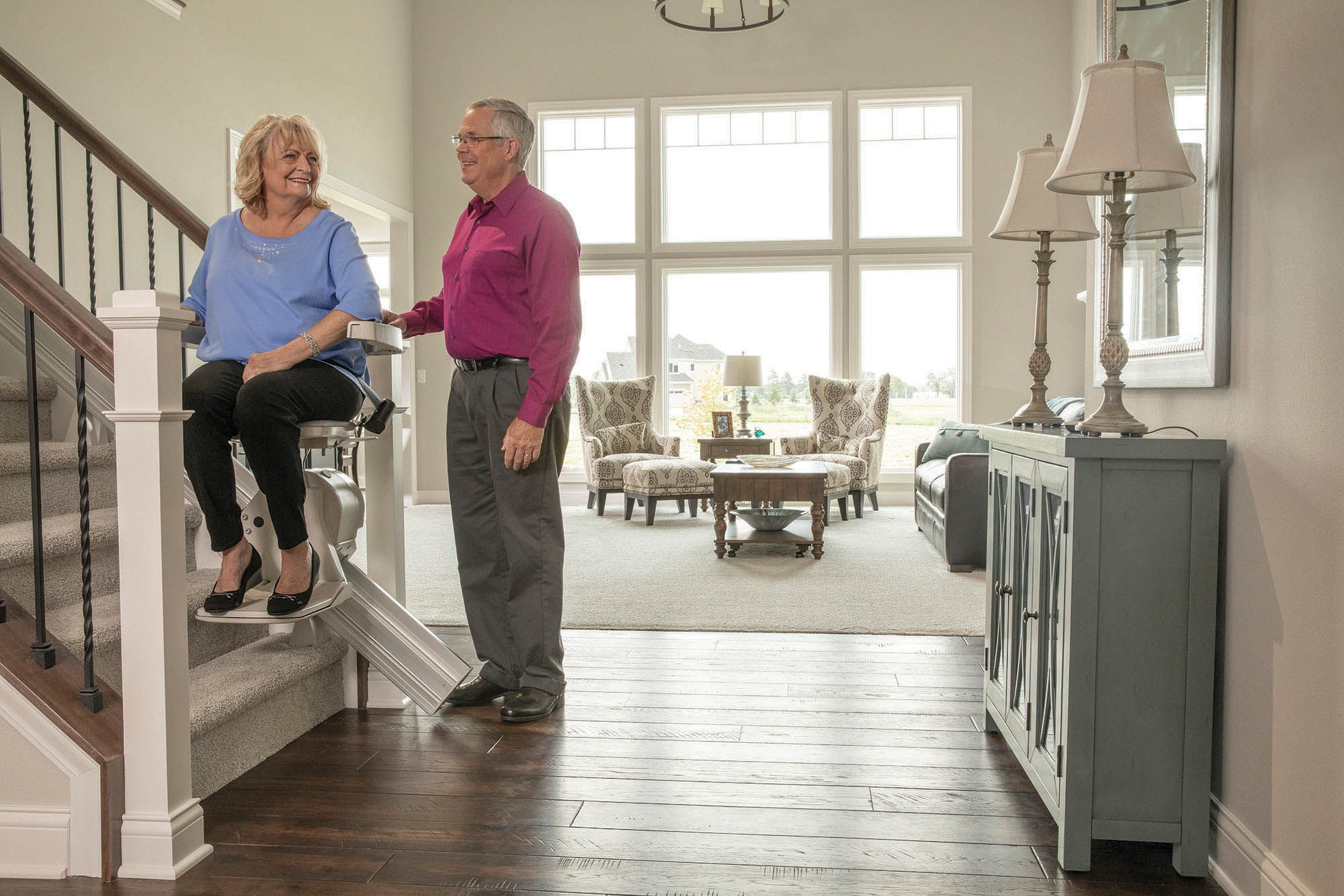 bruno stairlift allows an accessible home