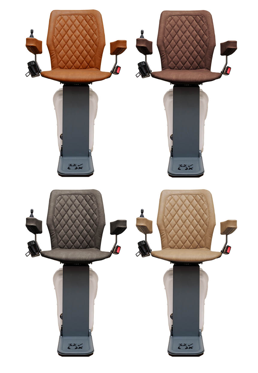 UP stairlift color selection
